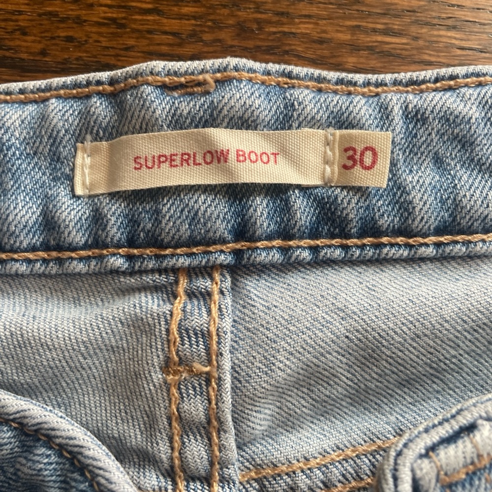 Levi's Blue Boot Cut Jeans Signature Fit